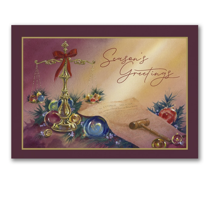 Lawyer Holiday Cards